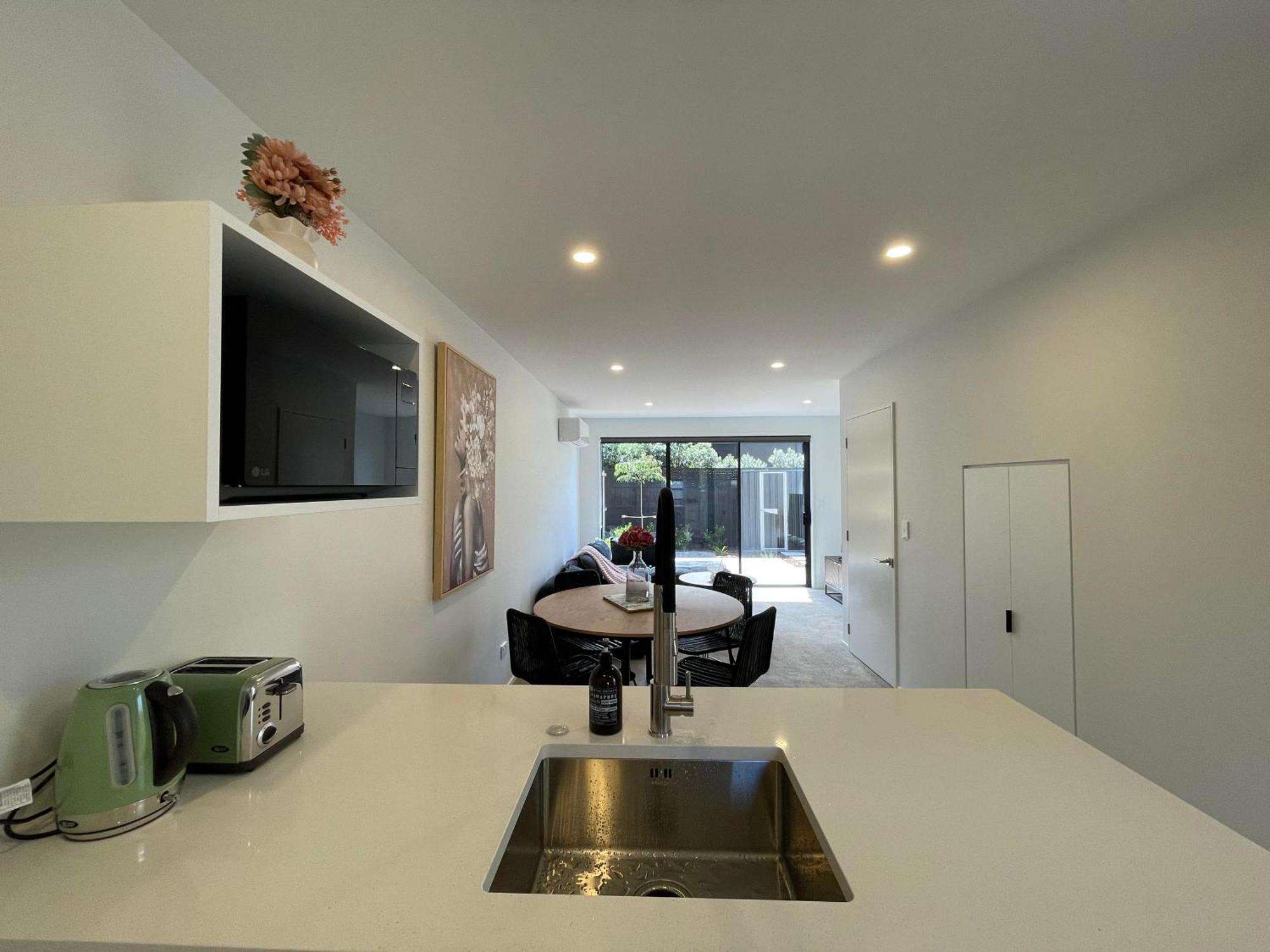 Luxury 2 Bedroom Townhouse Opposite Merivale Mall Christchurch Buitenkant foto